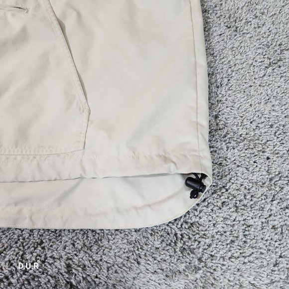 Vintage Lee Pullover Men's Large Tan‎ Sirius NFL Sunday Drive Hooded Jacket - Picture 5 of 15